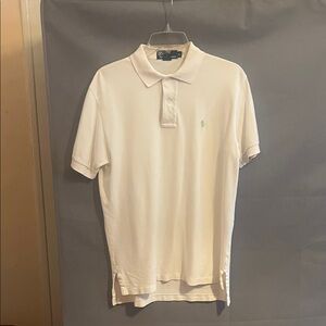 Polo by Ralph Lauren Men's Cream Polo Shirt